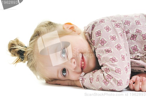 Image of little girl isolated 