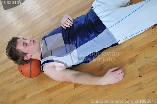 Image of basketball relax