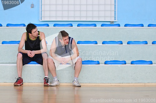 Image of basketball break