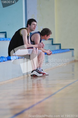 Image of basketball break