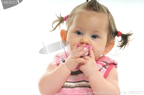Image of baby isolated one
