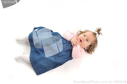 Image of baby isolated one