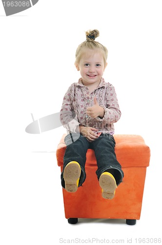 Image of little girl isolated 