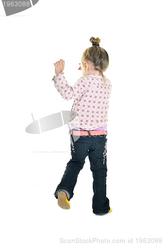 Image of little girl isolated 