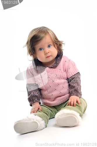Image of baby isolated one