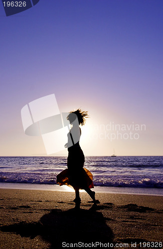 Image of Woman silhouette