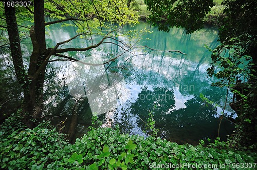 Image of river waterfall wild 