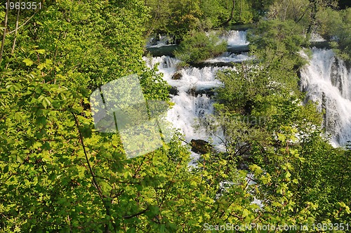 Image of river waterfall wild 