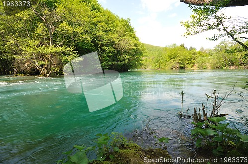 Image of river waterfall wild 