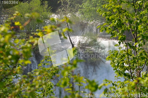 Image of river waterfall wild 