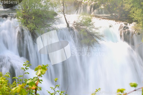 Image of river waterfall wild 