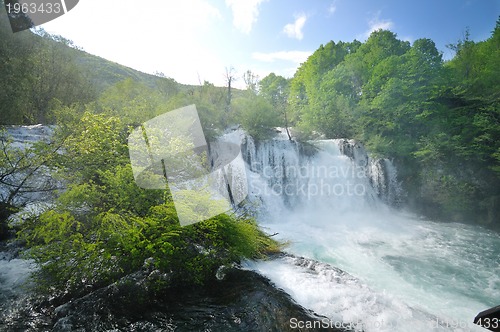 Image of river waterfall wild 