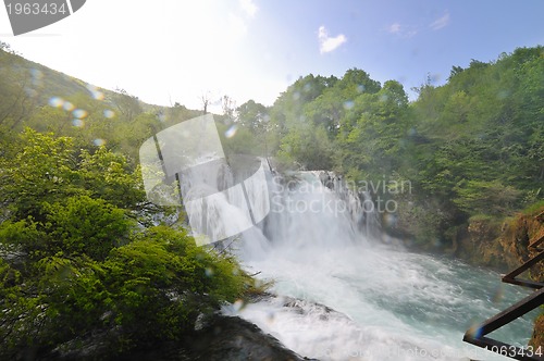 Image of river waterfall wild 