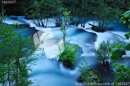 Image of river waterfall wild 