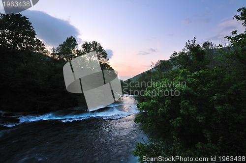 Image of river waterfall wild 