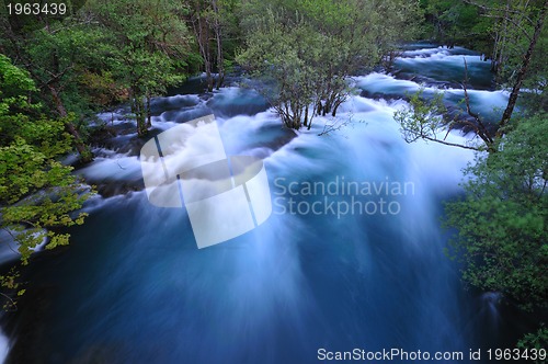 Image of river waterfall wild 