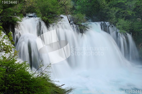 Image of river waterfall wild 