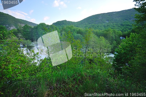 Image of river waterfall wild 