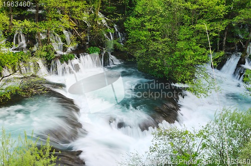 Image of river waterfall wild 