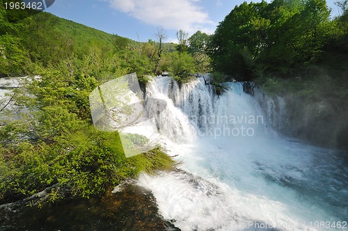 Image of river waterfall wild 