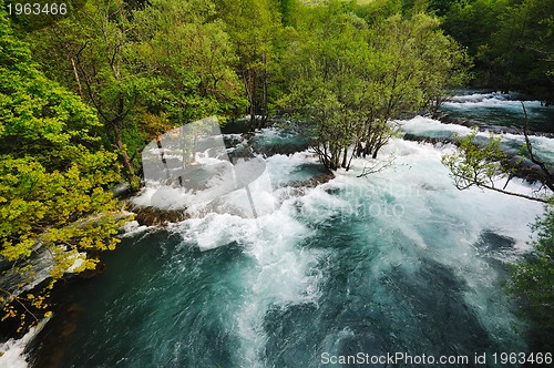 Image of river waterfall wild 