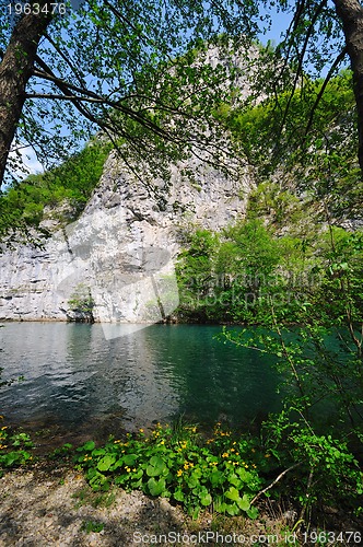 Image of river waterfall wild 