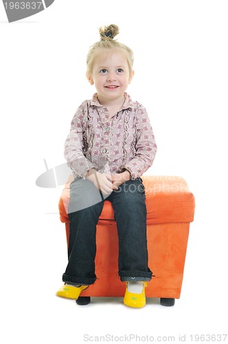 Image of little girl isolated 