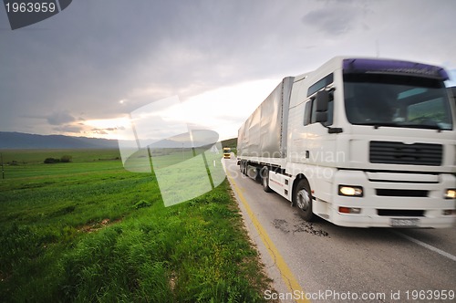 Image of truck road