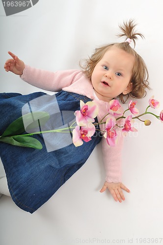 Image of baby isolated one