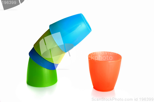 Image of Plastic cups