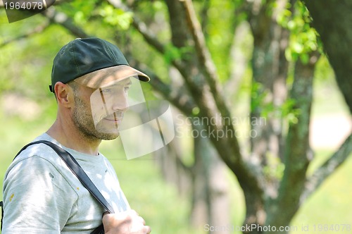 Image of man outdoor