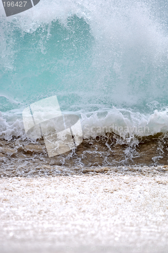 Image of Ocean wave in Baja California Sur, Mexico