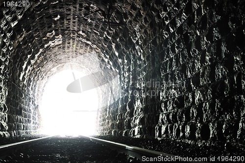 Image of tunnel end light