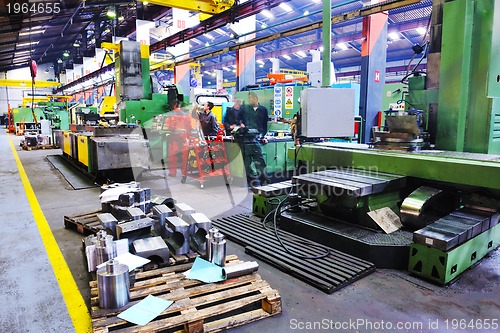 Image of metal industy factory indoor