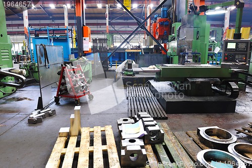 Image of metal industy factory indoor