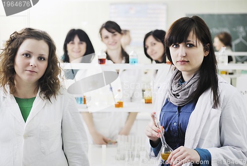 Image of people group in lab