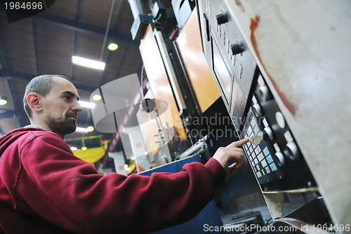 Image of industry workers people in factory