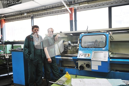 Image of industry workers people in factory