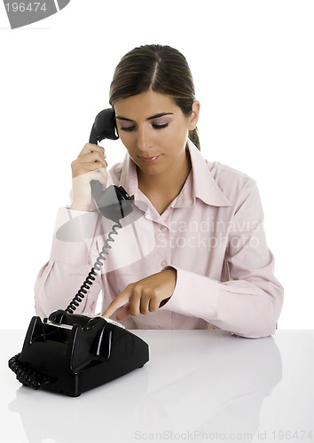 Image of Speaking at the phone