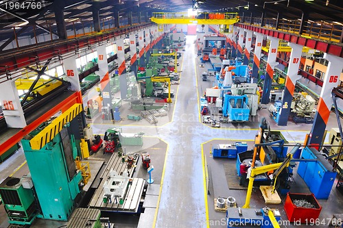 Image of metal industy factory indoor