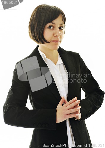 Image of one business woman 