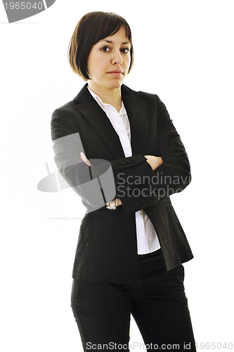 Image of one business woman 