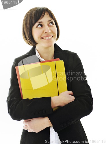 Image of one business woman 