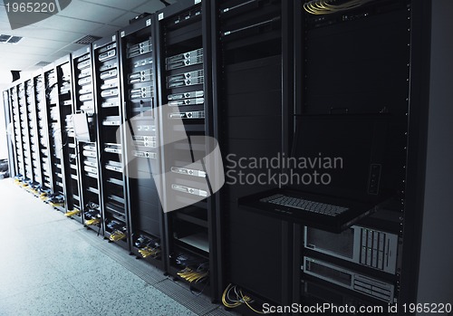 Image of network server room