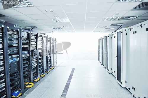 Image of network server room