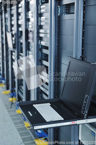 Image of network server room