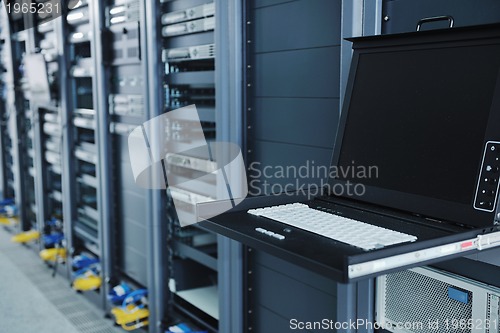 Image of network server room