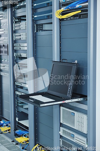 Image of network server room