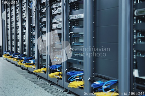 Image of network server room