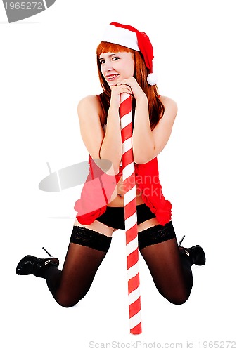 Image of Sexy Santa girl